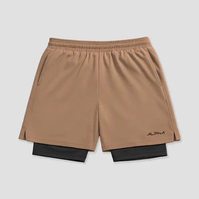 Kit 2 Bermudas Compressão Alpha