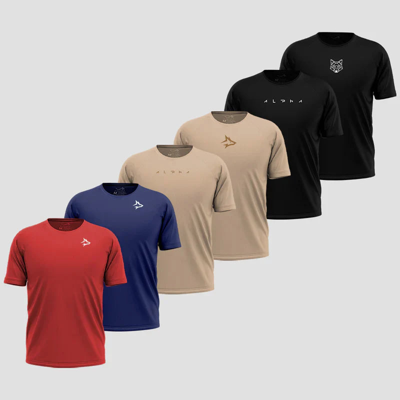 Kit 6 Camisetas Completo