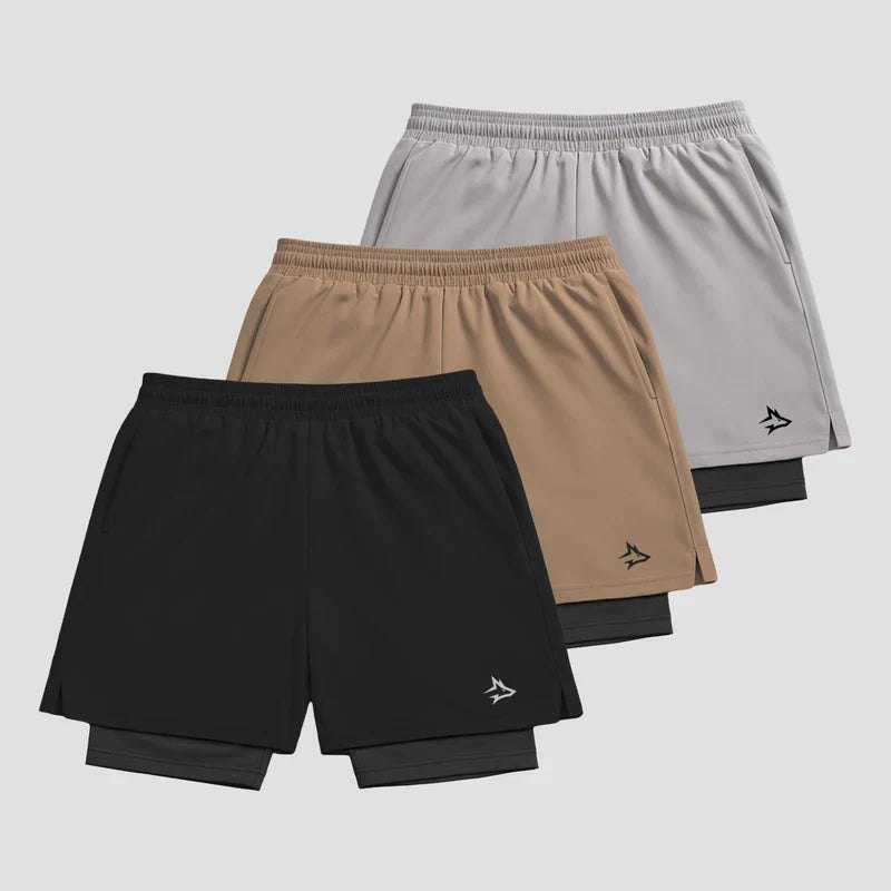 Kit 3 Bermudas de Compressão para seu Treino